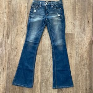 Express Slim Flare MIA Mid Rise Women’s Size 6